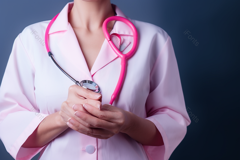 粉色医生护士医院听诊器白大褂医疗设备慈善治疗,高清,摄影图,摄影图片,图片大全,摄影图免费下载